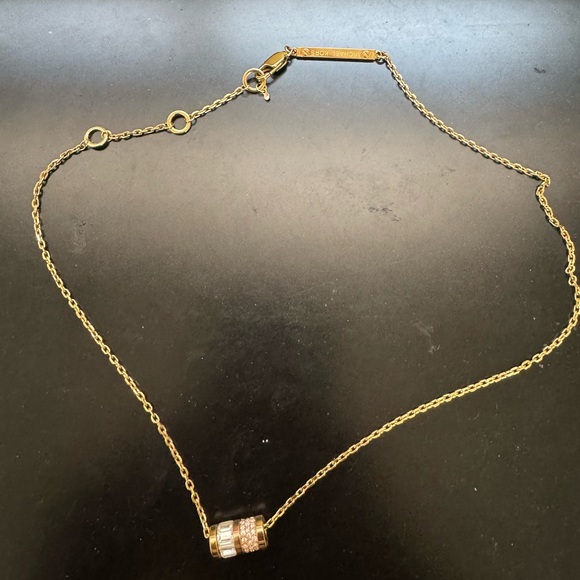 Rose Gold and gold Necklace with Pendant - Picture 1 of 2